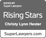 Christy Lynn Hester Super Lawyers Badge Rising Stars