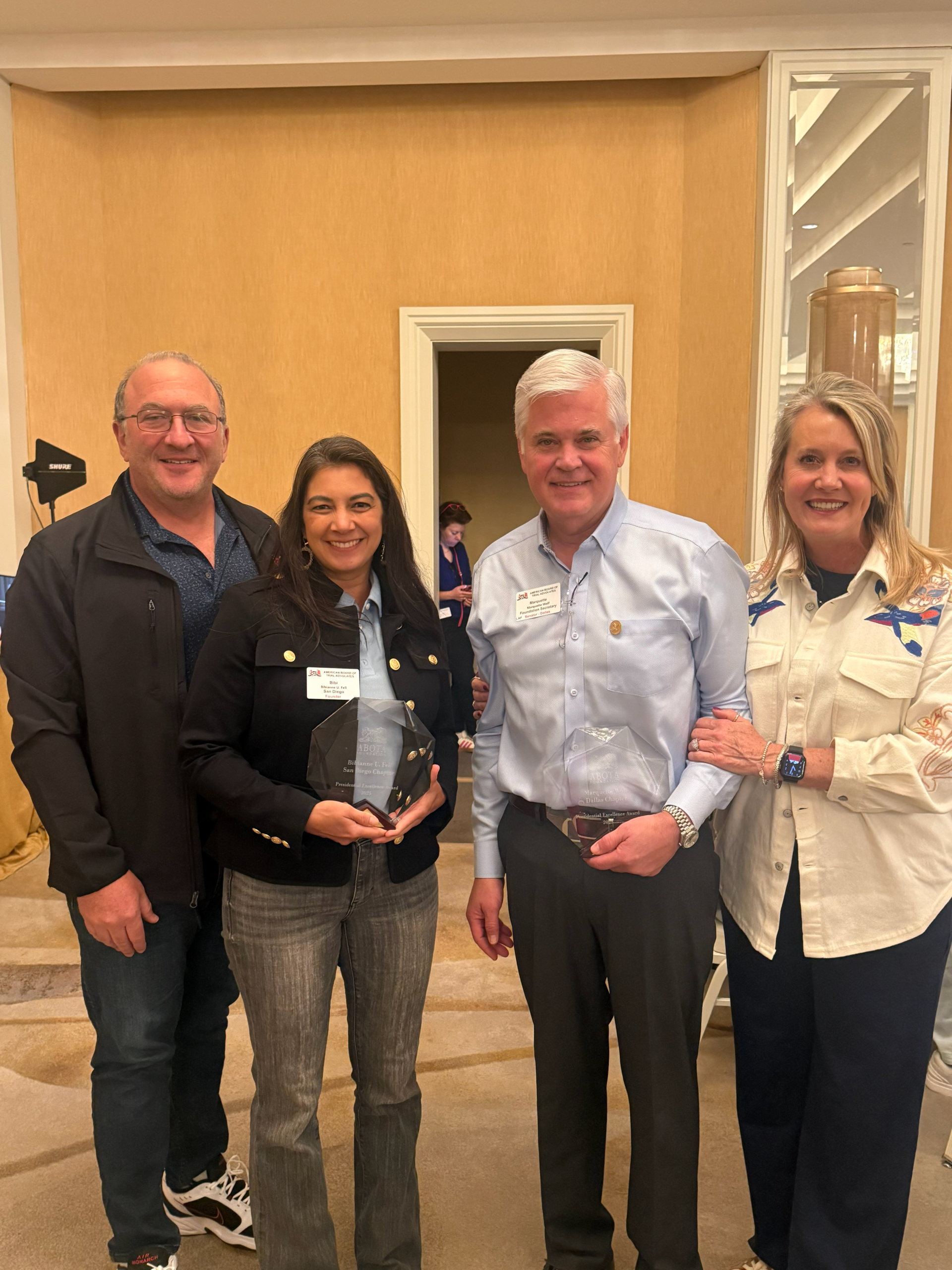 ABOTA Foundation President’s Distinguished Service Award