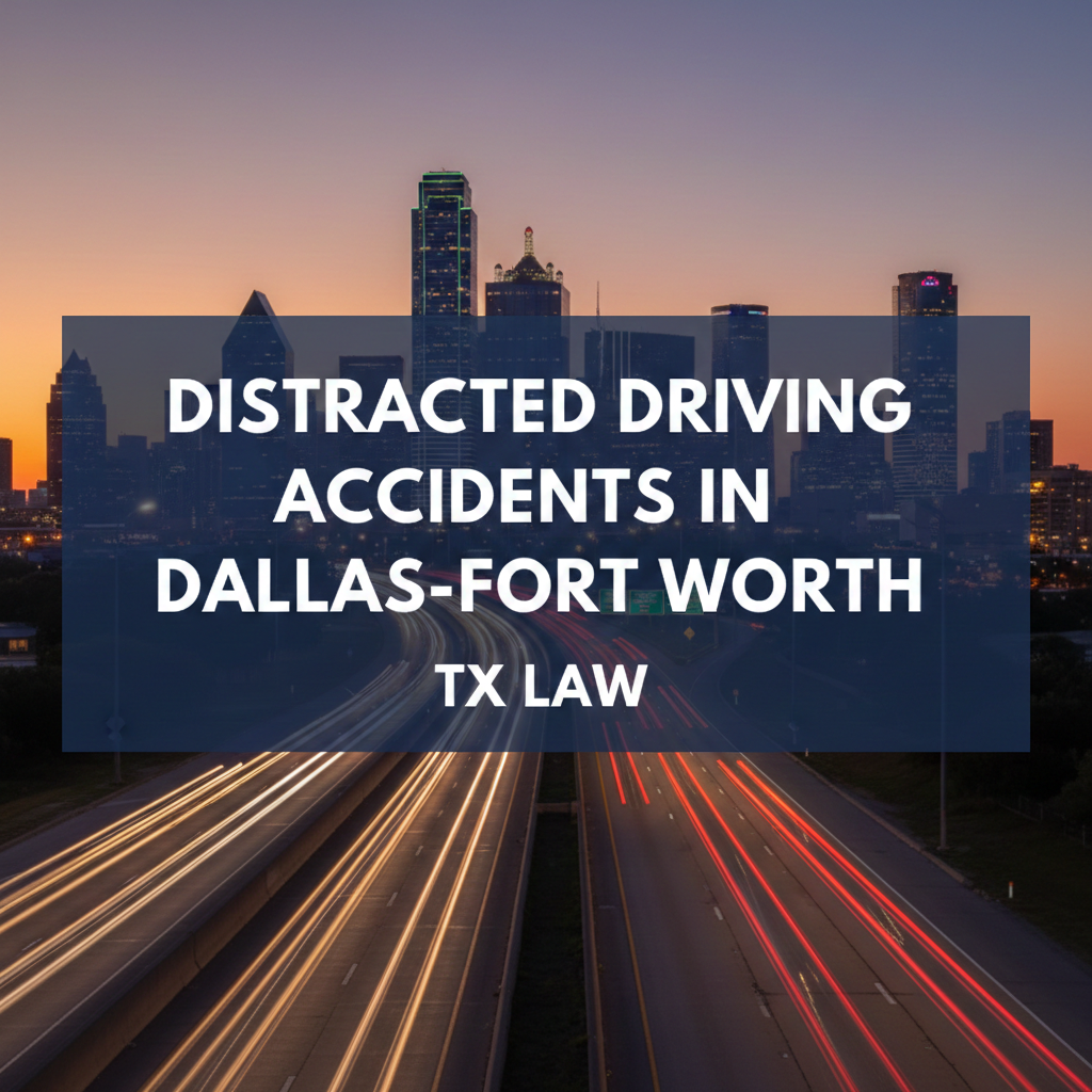 Distracted Driving Accidents in Dallas-Fort Worth