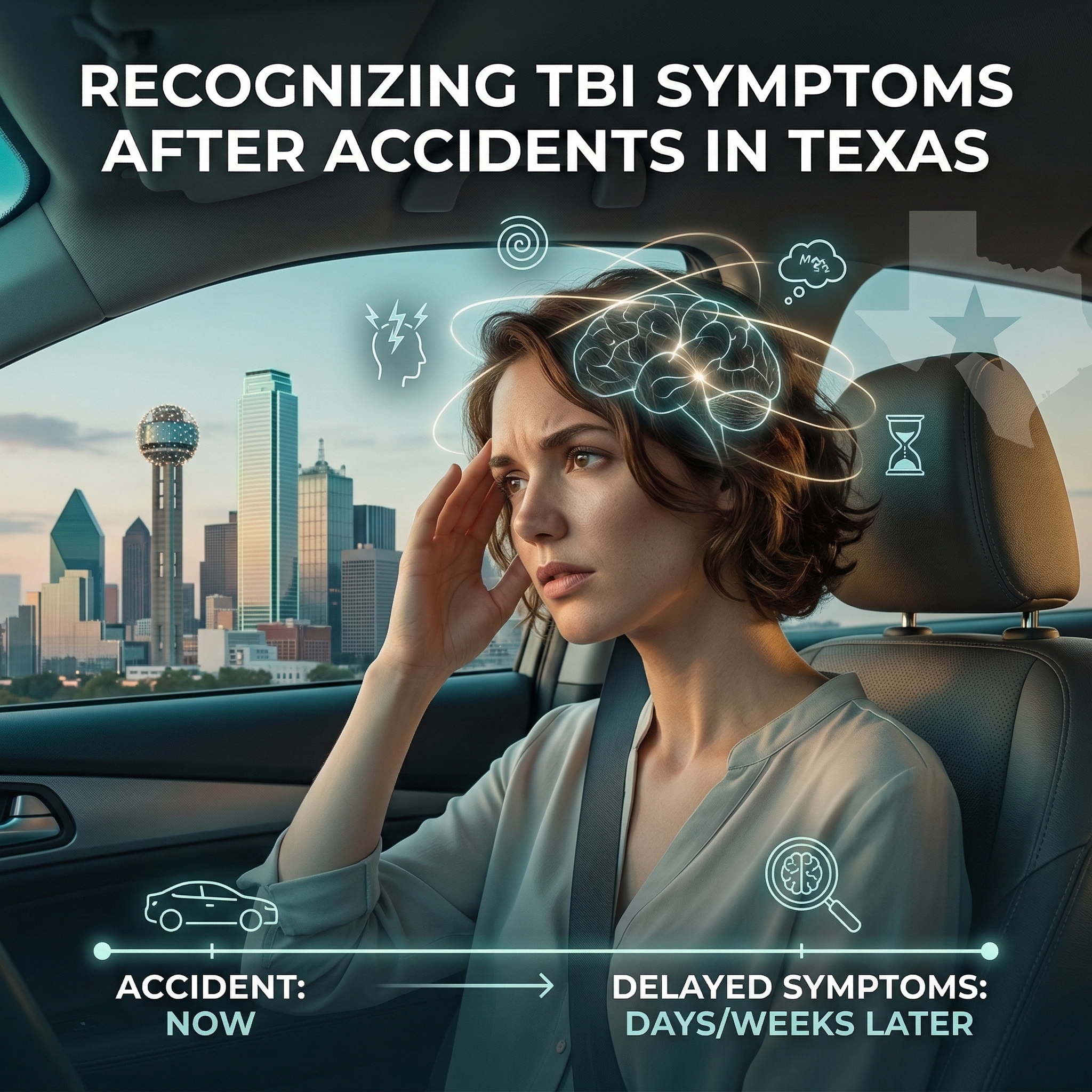 Recognizing TBI Symptoms After Accidents in Texas
