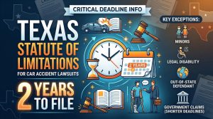 Texas Statute of Limitations for Car Accident Lawsuits